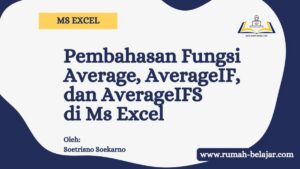 Fungsi Formula AVERAGE di Microsoft Excel