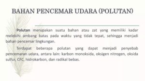 Zat Penyebab Pencemaran: Polutan, Polusi, Resistensi, Depopulasi