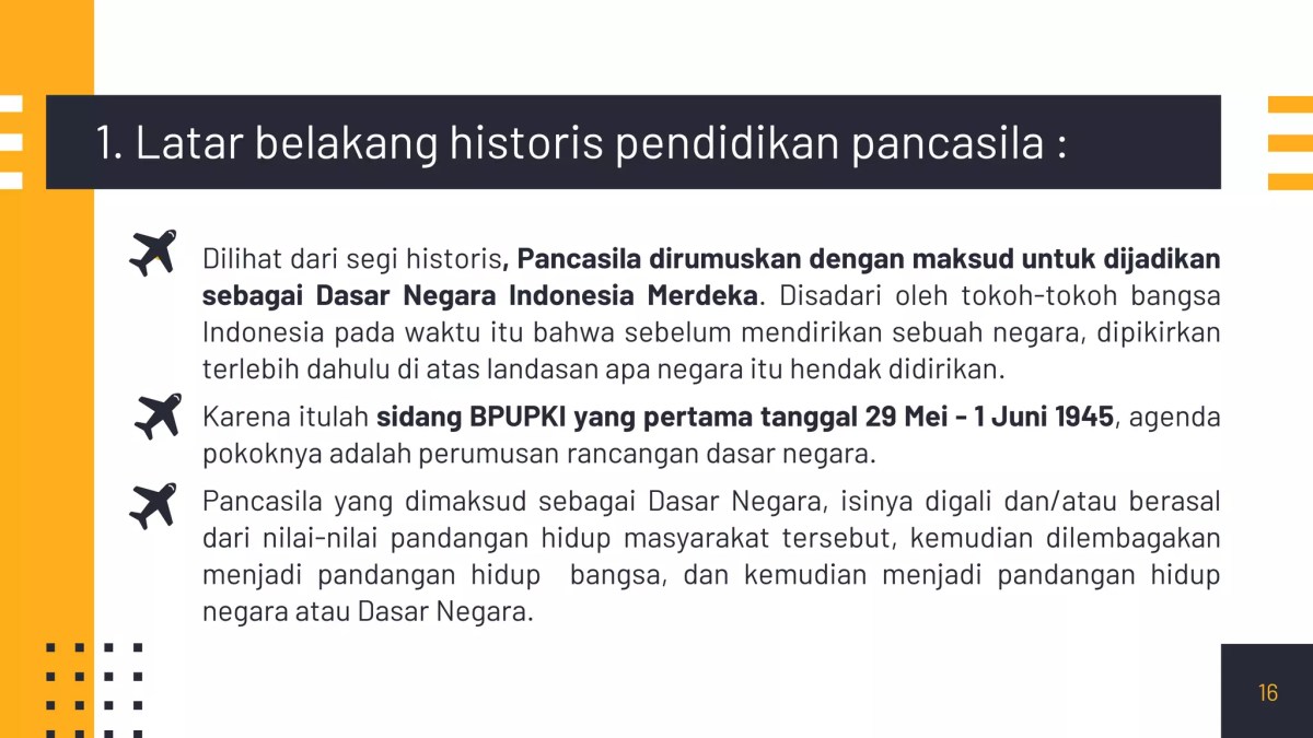Landasan dan Tujuan Pendidikan Pancasila