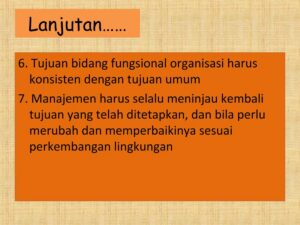 Pentingnya Organisasi Memiliki Tujuan Tertentu