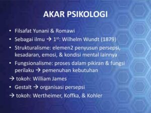 Apa yang dimaksud dengan psikologi umum