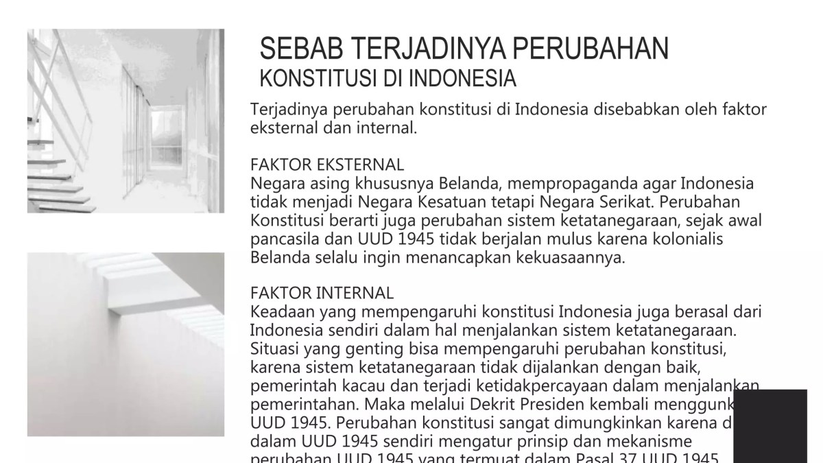 Penjelasan Eksistensi dan Klasifikasi Konstitusi