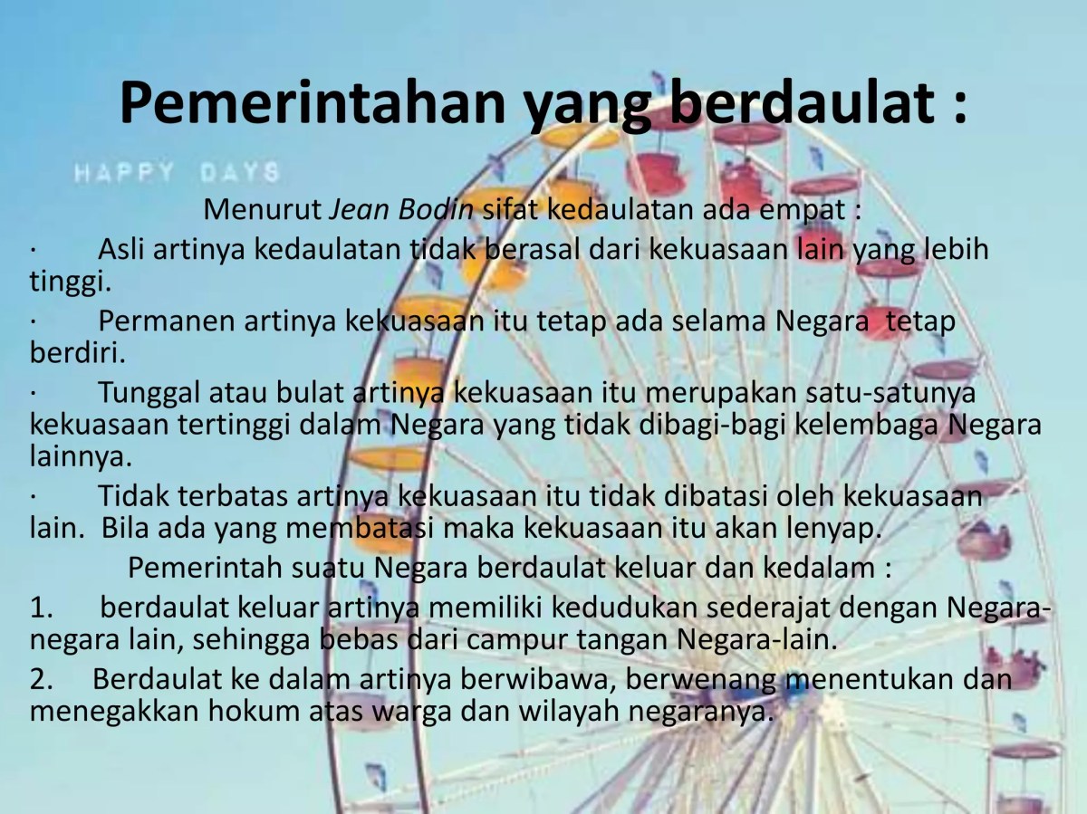 Pentingnya Unsur Serapan dalam Suatu Bangsa