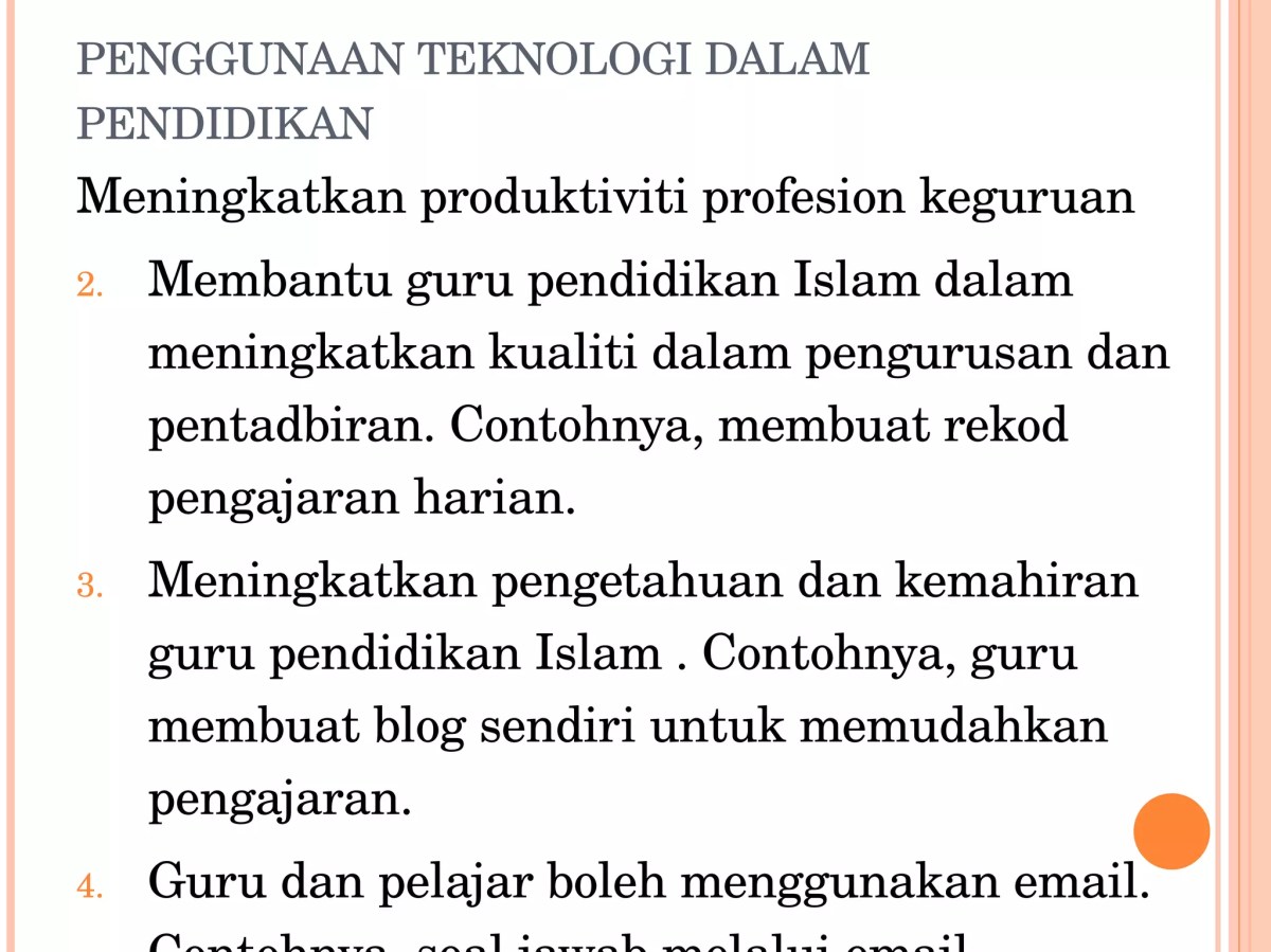 Contoh Penggunaan Teknologi Informasi di Pendidikan