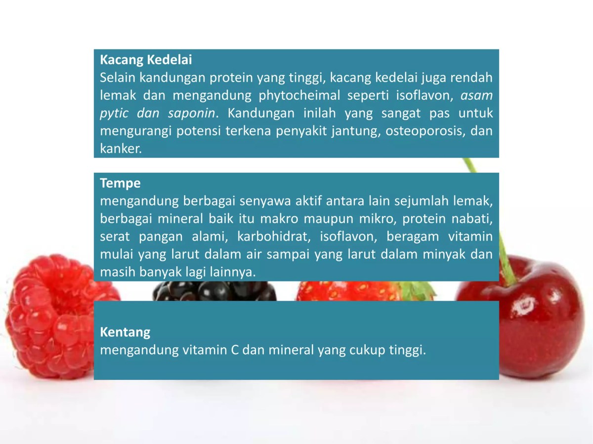 Perbedaan dan contoh bahan pangan nabati serta hewani