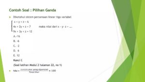 Nilai (123×987)÷432: Pilihan terdekat