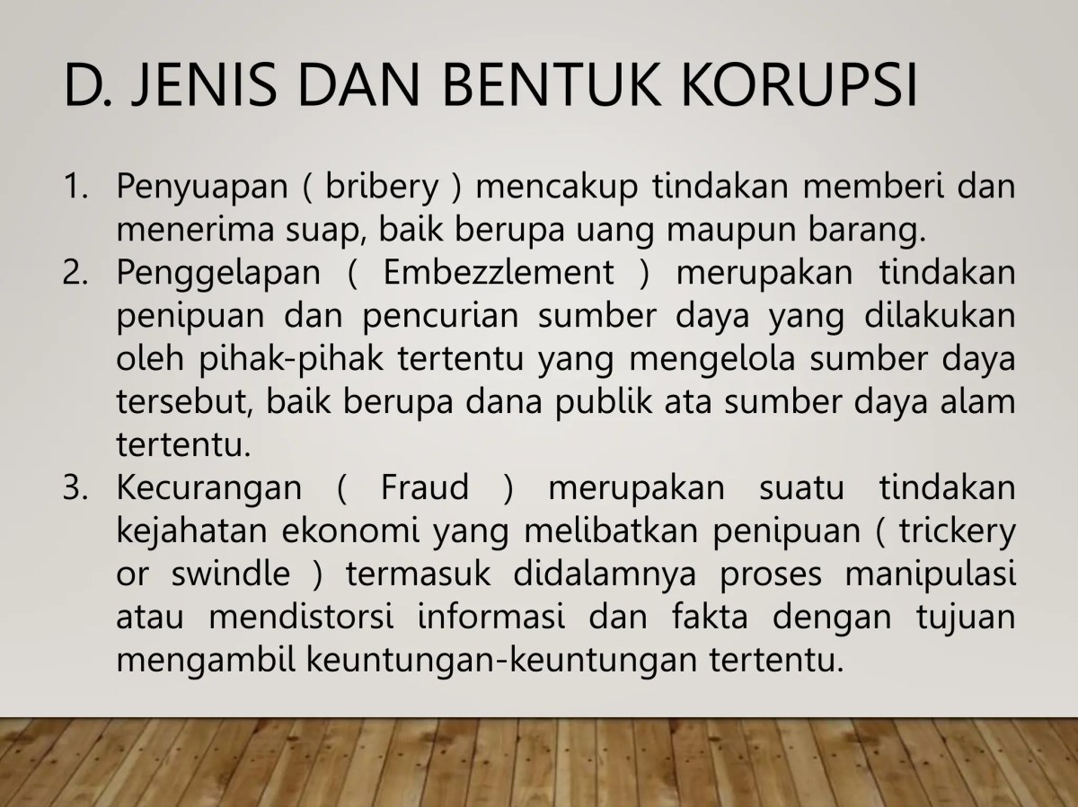 Hak atas Perlindungan Hukum dalam Tindak Pidana Korupsi