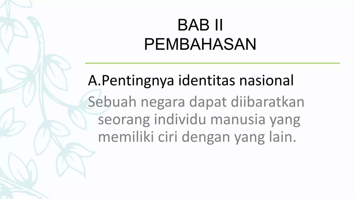 Identitas Negara dalam Kehidupan Sehari-hari
