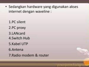 Jenis Perangkat Keras untuk Akses Internet di Rumah