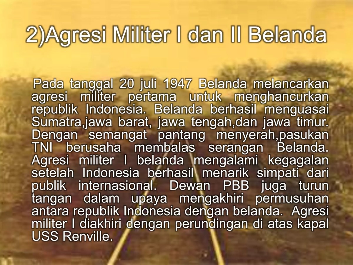 Dua Jalur Perjuangan dalam Perang Kemerdekaan Indonesia