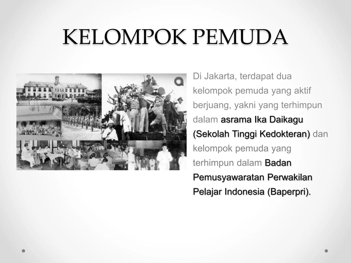 Tokoh Gerakan Bawah Tanah Pengobarkan Semangat Kemerdekaan pada Pendudukan Jepang