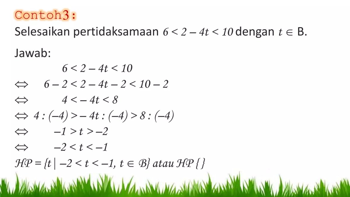 Selesaikan pertidaksamaan |2x-1| = |4x+3|