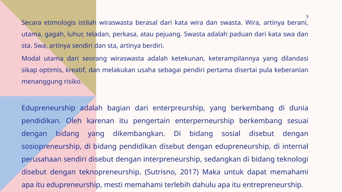 Arti kata wira dalam istilah wiraswasta