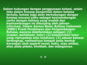 Tulisan Karangan dengan Kesatuan, Koherensi, dan Pengembangan Alinea