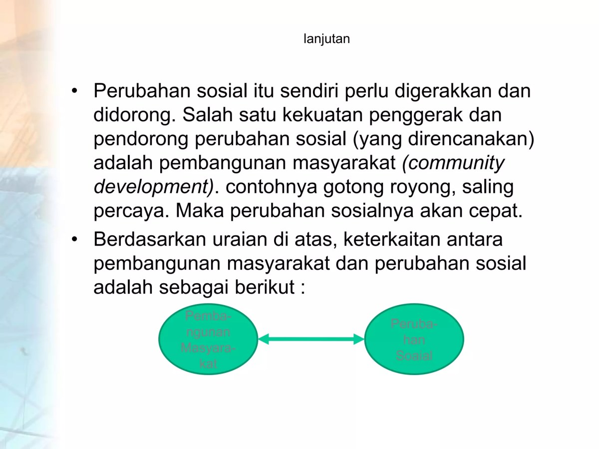 Proses Perubahan Masyarakat Akibat Pengendalian Sosial dan Contohnya