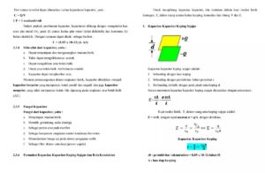 Hitung Kapasitas, Muatan, dan Medan pada Kapasitor Plat Datar