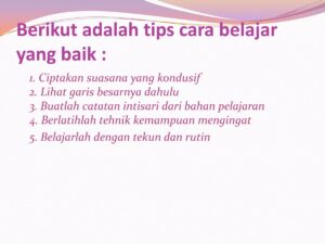 Cara Memahami Lebih Baik