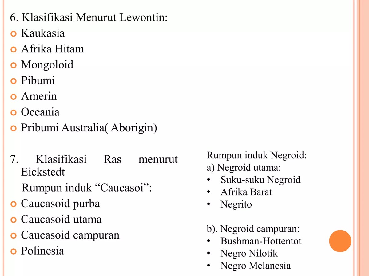 Keturunan India, Eropa, dan Amerika termasuk dalam ras