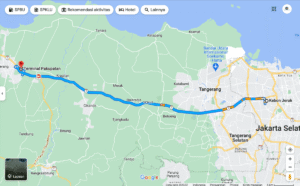 Skala Peta: Jarak Jakarta‑Macau 21 cm = 16800 km