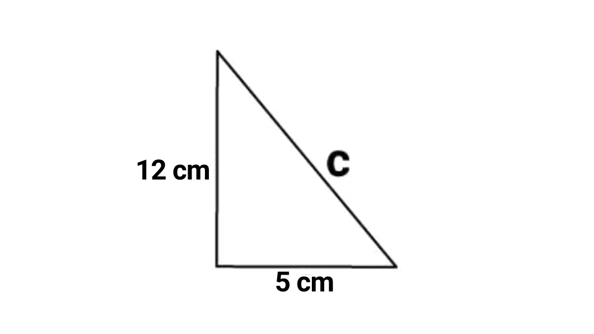 Menghitung luas segitiga sisi 13 cm, 13 cm, 10 cm