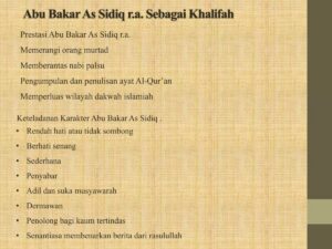 Asal Julukan Ash Shidiq bagi Abu Bakar
