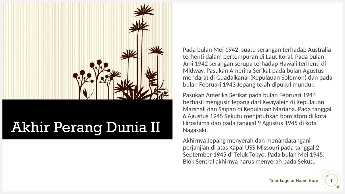 Ringkasan Proses dan Sejarah Perang Dunia I dan II