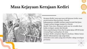 Kerajaan Kediri Mencapai Kejayaan di Masa Pemerintahan Raja