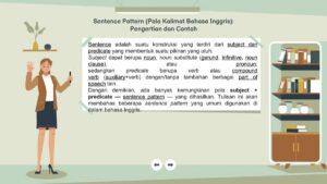 Cerita Bahasa Inggris 25 Kalimat dengan Pola Noun-Verb-N, Noun-Verb-Predikat, Predikat-Verb-Predikat