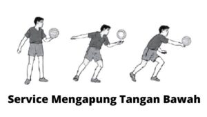 Teknik Servis Atas dan Bawah dalam Permainan Bola