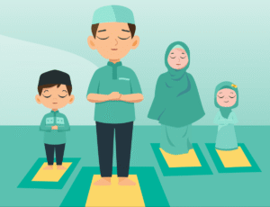 Banyak Susunan Jamaah Sholat untuk 3 Laki‑laki, 4 Perempuan, 5 Anak