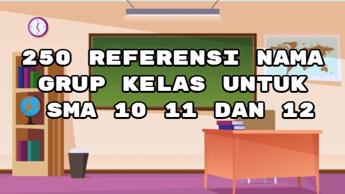 Nama Kelompok MOS Terbaik untuk SMA