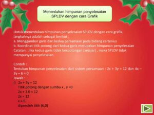 Solusi Kuadrat Terkecil Sistem Linear Ax = b