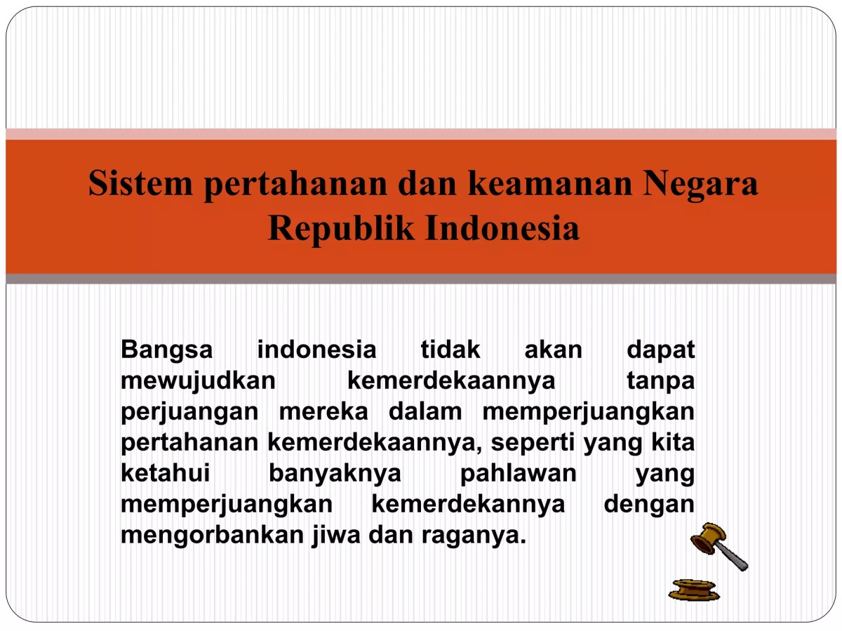 Maksud Keamanan Negara dan Kepentingannya