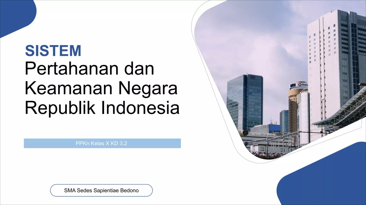 Faktor-faktor Penyebab Sulitnya Menjaga Keamanan dan Pertahanan Negara