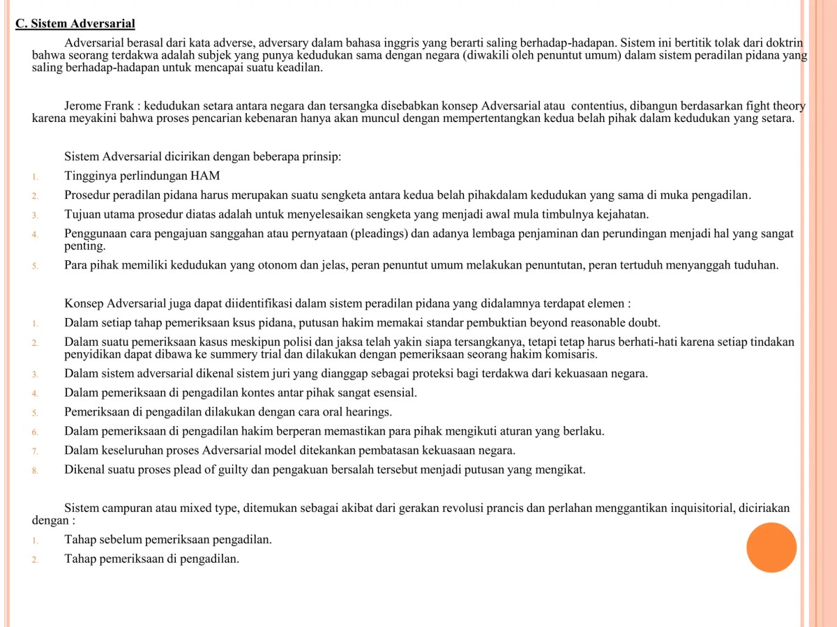 Elemen Efektif Jaminan Keadilan Polisi Hakim Regulasi Peradilan Sistem