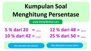 Persentase 280 dari 700