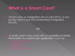 Penggunaan Smart Card dalam Teknologi Informasi dan Komunikasi