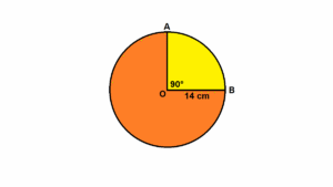 Hitung luas juring lingkaran diameter 21 cm, sudut pusat 120°