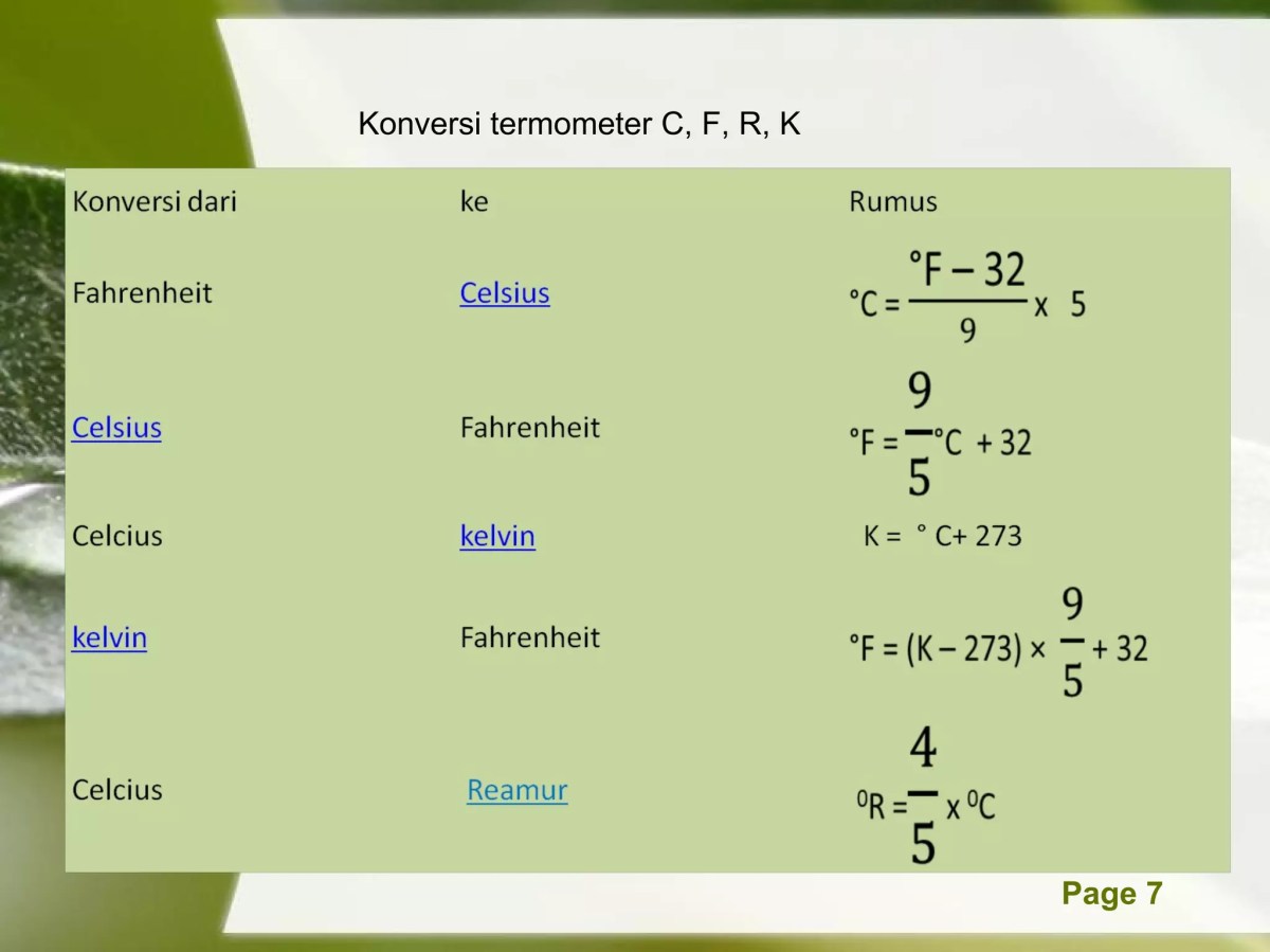 Menentukan suhu zat cair dari dua termometer dan Kelvin