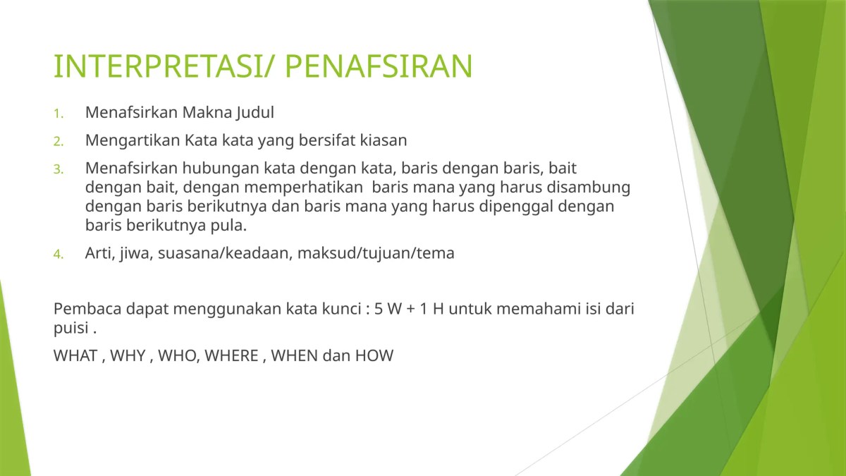 Kebebasan Tafsir Pembaca Puisi dalam Hakikat Puisi