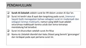 Tuliskan Surah Al‑Qariah dan Al‑Zalzalah Beserta Arti per Ayat