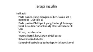 Terapi Insulin pada Diabetes Mellitus Tipe 2