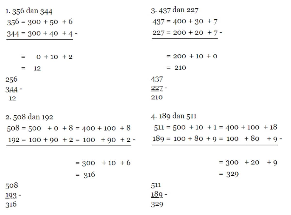 Menentukan Jumlah x dan y dari Rasio 5:3 dan Selisih 48