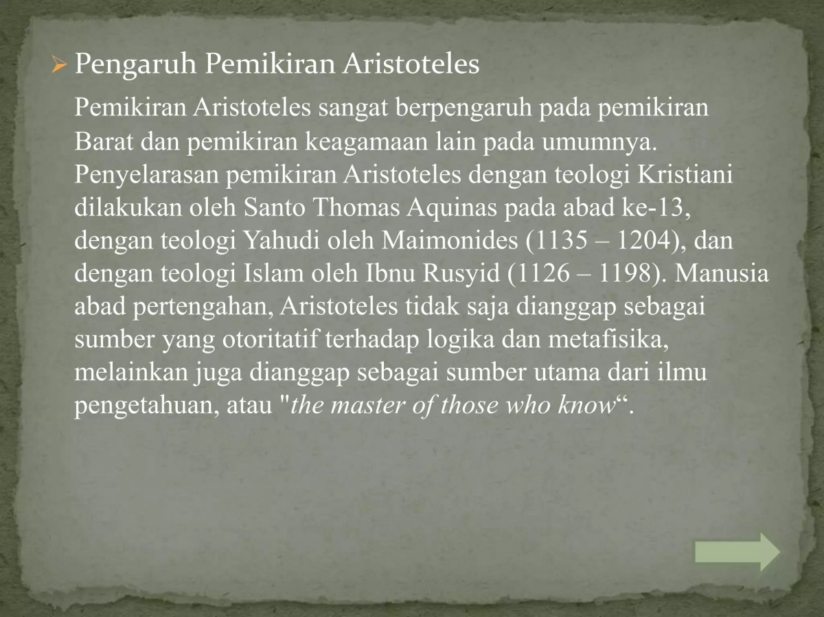 Perkembangan Ilmu Pendidikan Indonesia Abad 21 dan Relevansinya dengan Filsafat Aristoteles