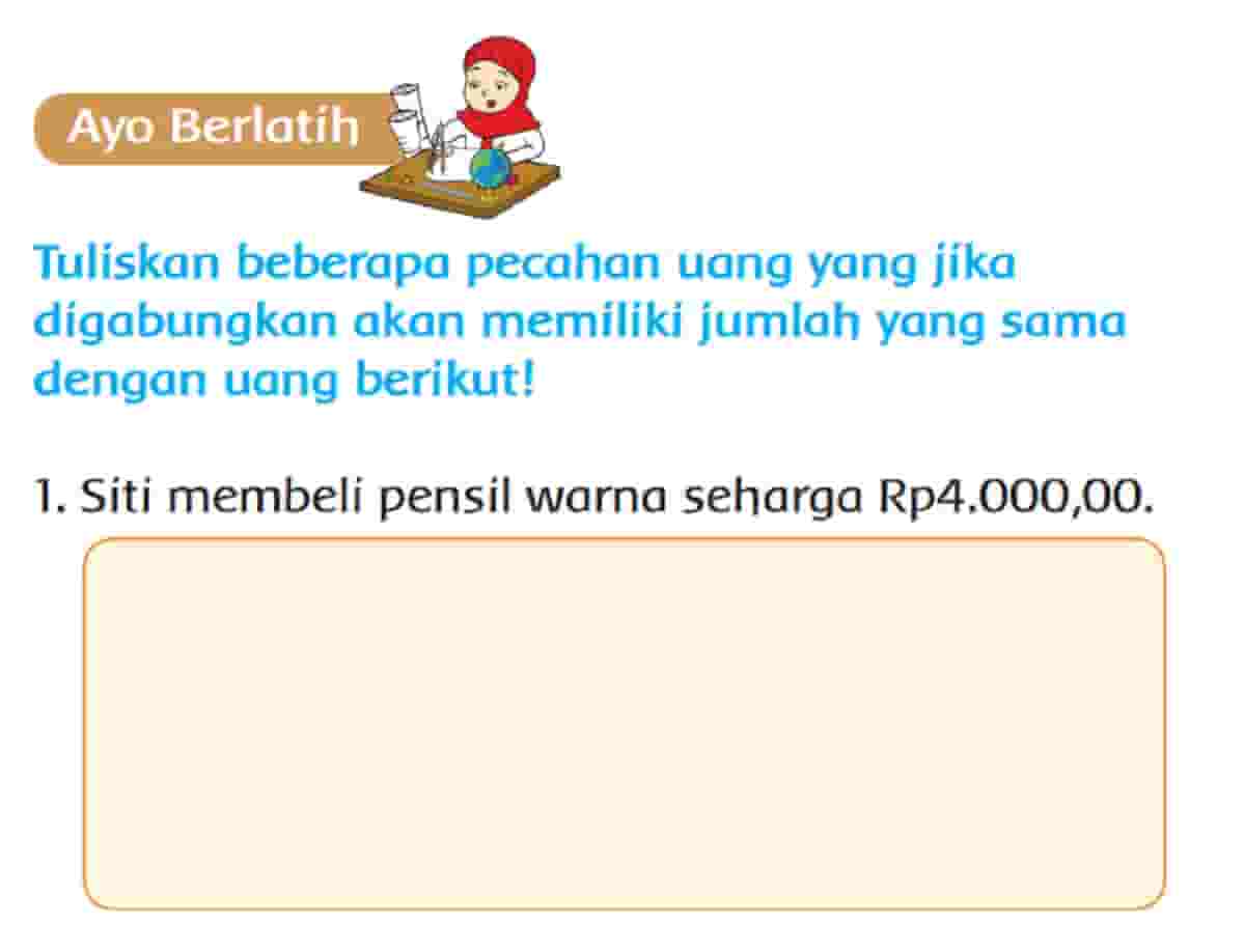 Komposisi Pembayaran Rp59.000 dengan Uang Rp20k, Rp10k, Rp5k, Rp2k