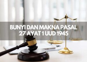 Bunyi Pasal 27–34 UUD 1945