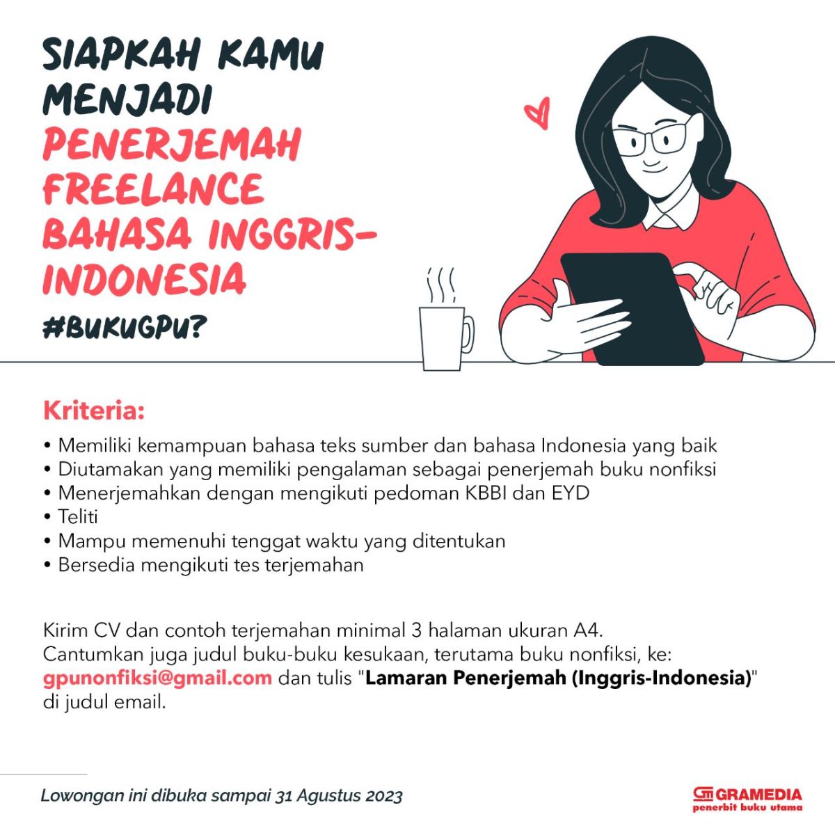 Terjemahan I am coming ke Bahasa Indonesia untuk PPMH