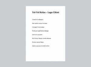 Minta bantuan Yel2 buat gugus, nadanya lagu apa