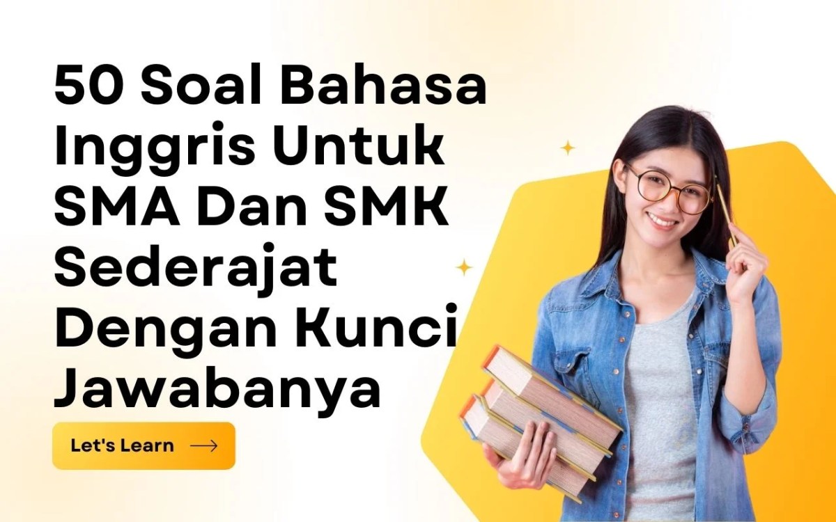 Alasan Masuk SMA Favorit Versi Bahasa Inggris