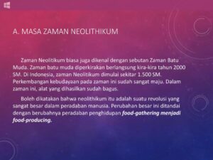 Revolusi Food Gathering ke Food Agraris: Tonggak Kemajuan Manusia